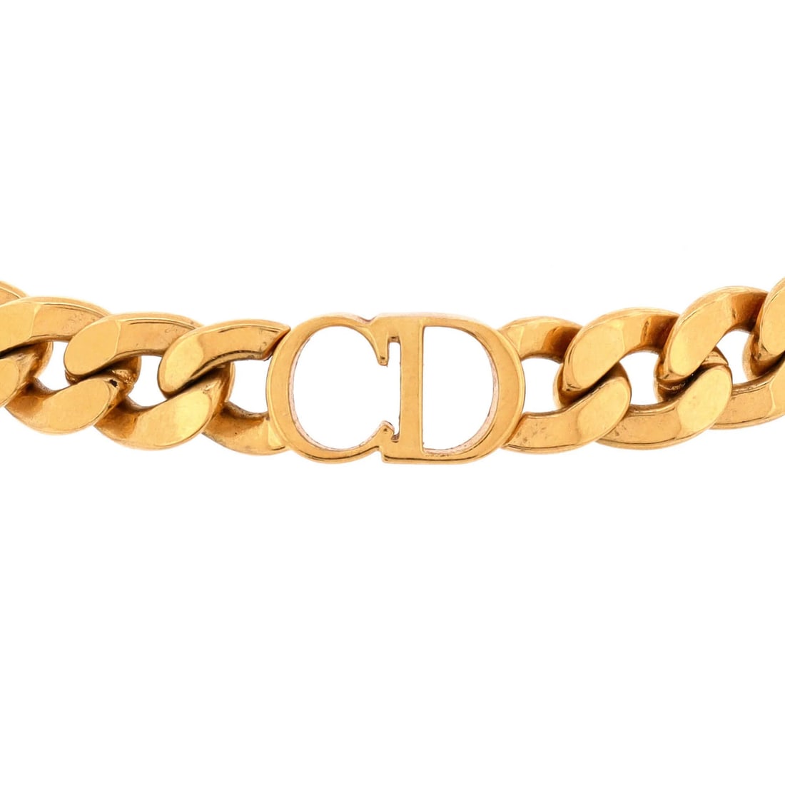 Christian Dior Metal Danseuse Etoile Choker Necklace: Christian Dior Metal Danseuse Etoile Choker Necklace The Christian Dior Metal Danseuse Etoile Choker Necklace is a gold metal choker with dimensions of 17'' in height and 11.5'' in width, showing