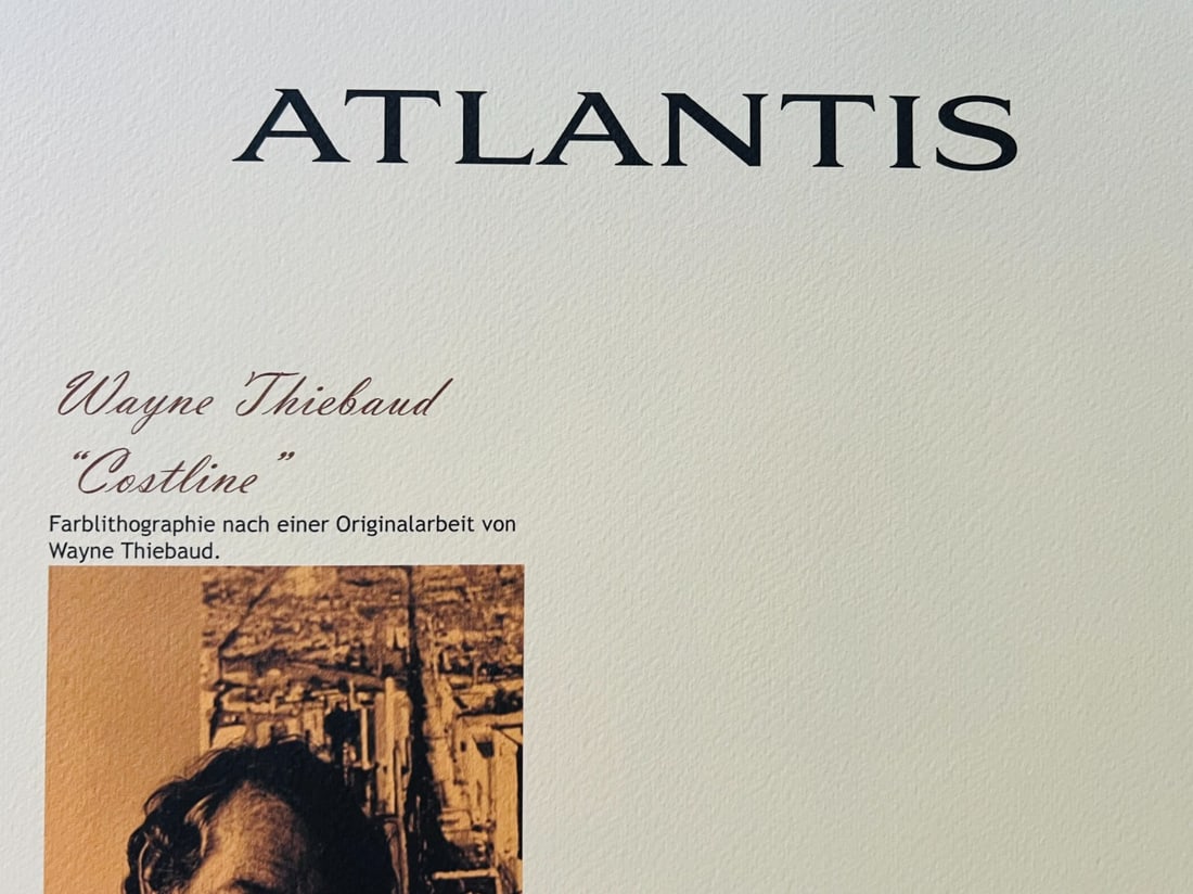 Lithograph Wayne Thiebaud - 10