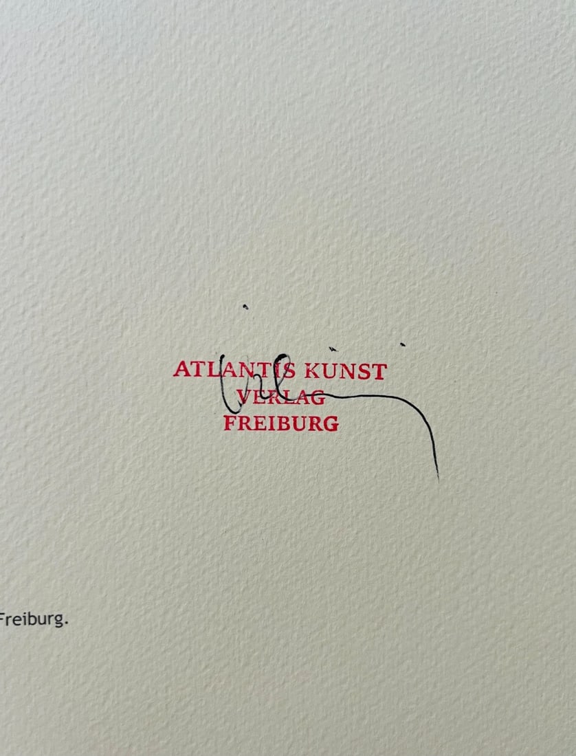 Lithograph Wayne Thiebaud - 12