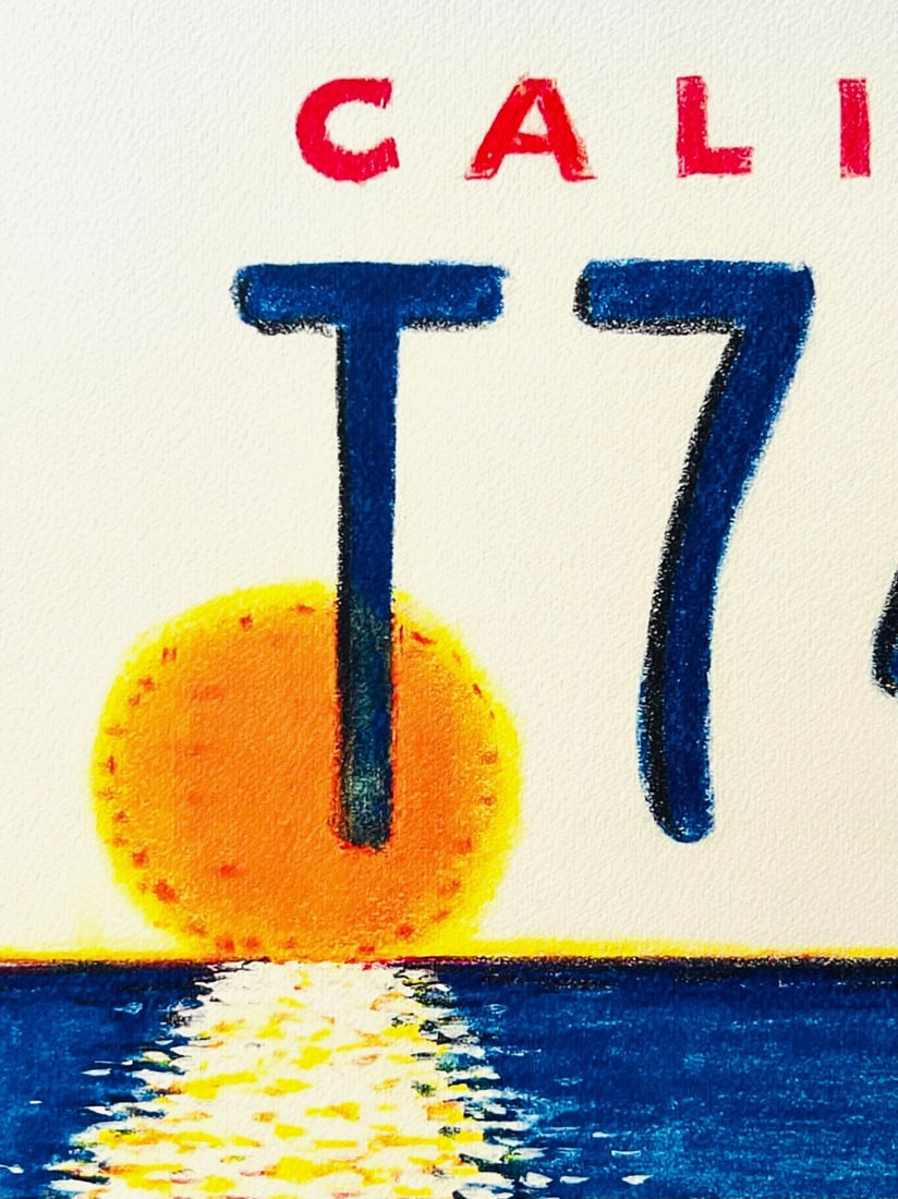 Lithograph Wayne Thiebaud - 3