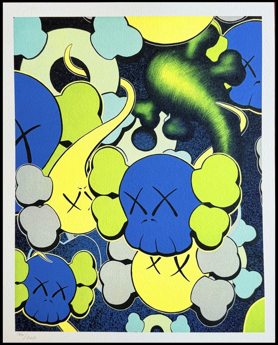 Kaws Limited Edition Lithograph COA Mori Art Museum 200 (1 of 11)