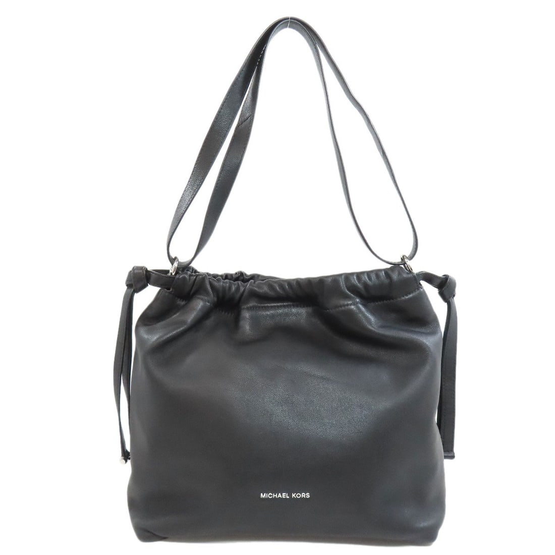 MICHAEL KORS Leather Logo Shoulder Bag (1 of 18)