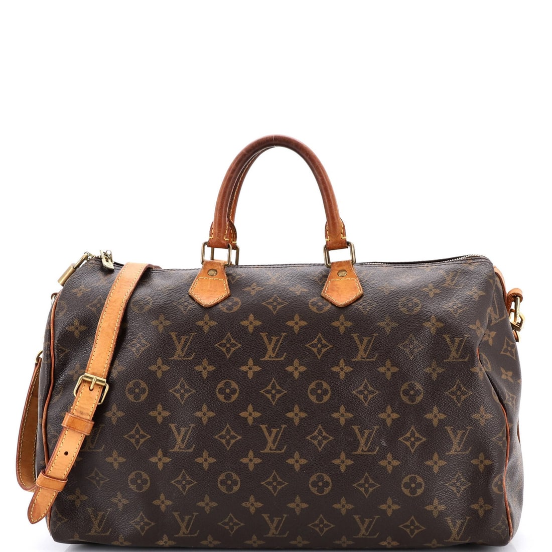 Louis Vuitton Monogram Canvas Speedy Bandouliere Bag 40 (1 of 8)