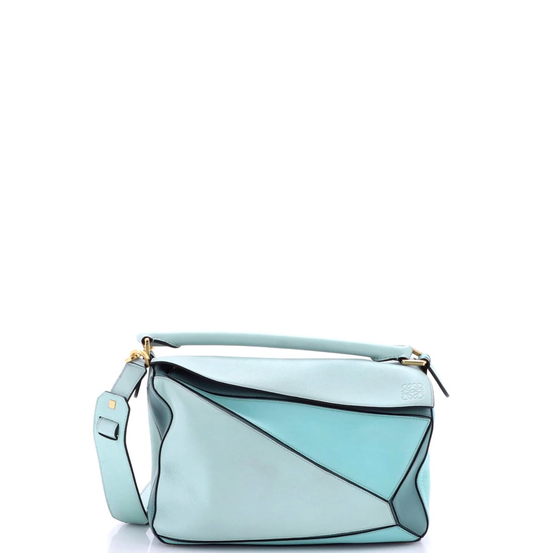 Medium Loewe Puzzle Bag Leather (1 of 5)