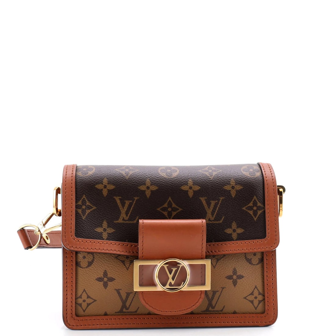 Louis Vuitton Mini Dauphine Shoulder Bag Reverse Monogram Canvas (1 of 7)