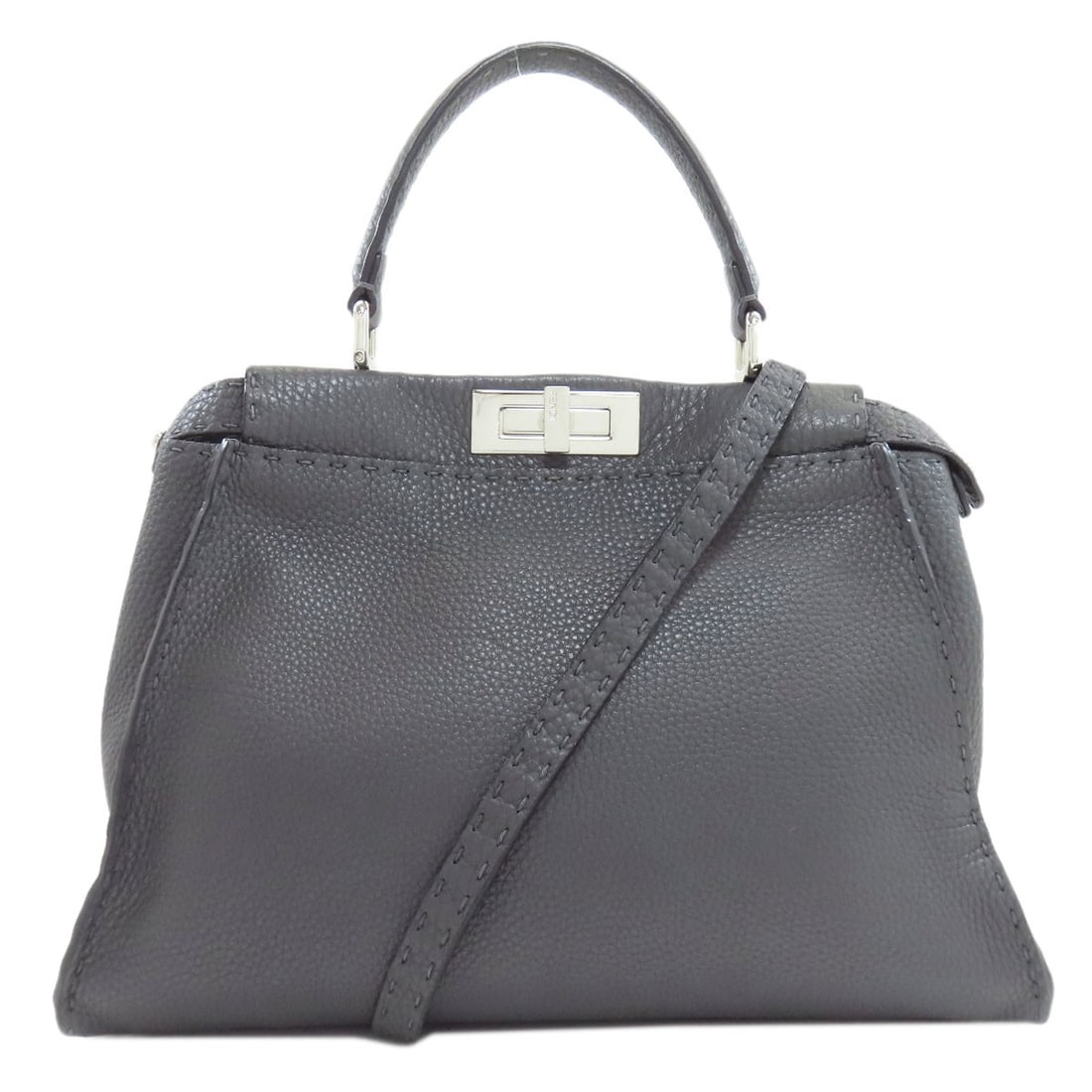 FENDI Peekaboo Calf 2WAY Handbag (1 of 20)