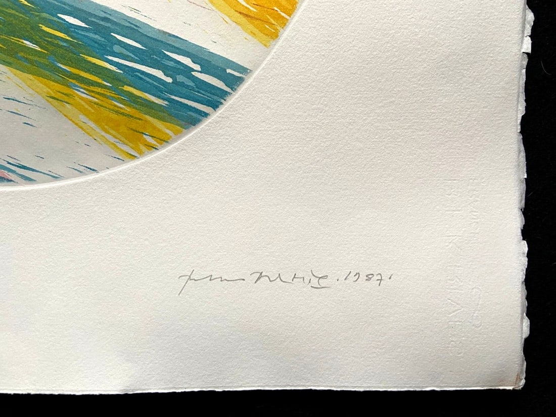 Piero Dorazio Etching Hand-Signed and Numbered - 8