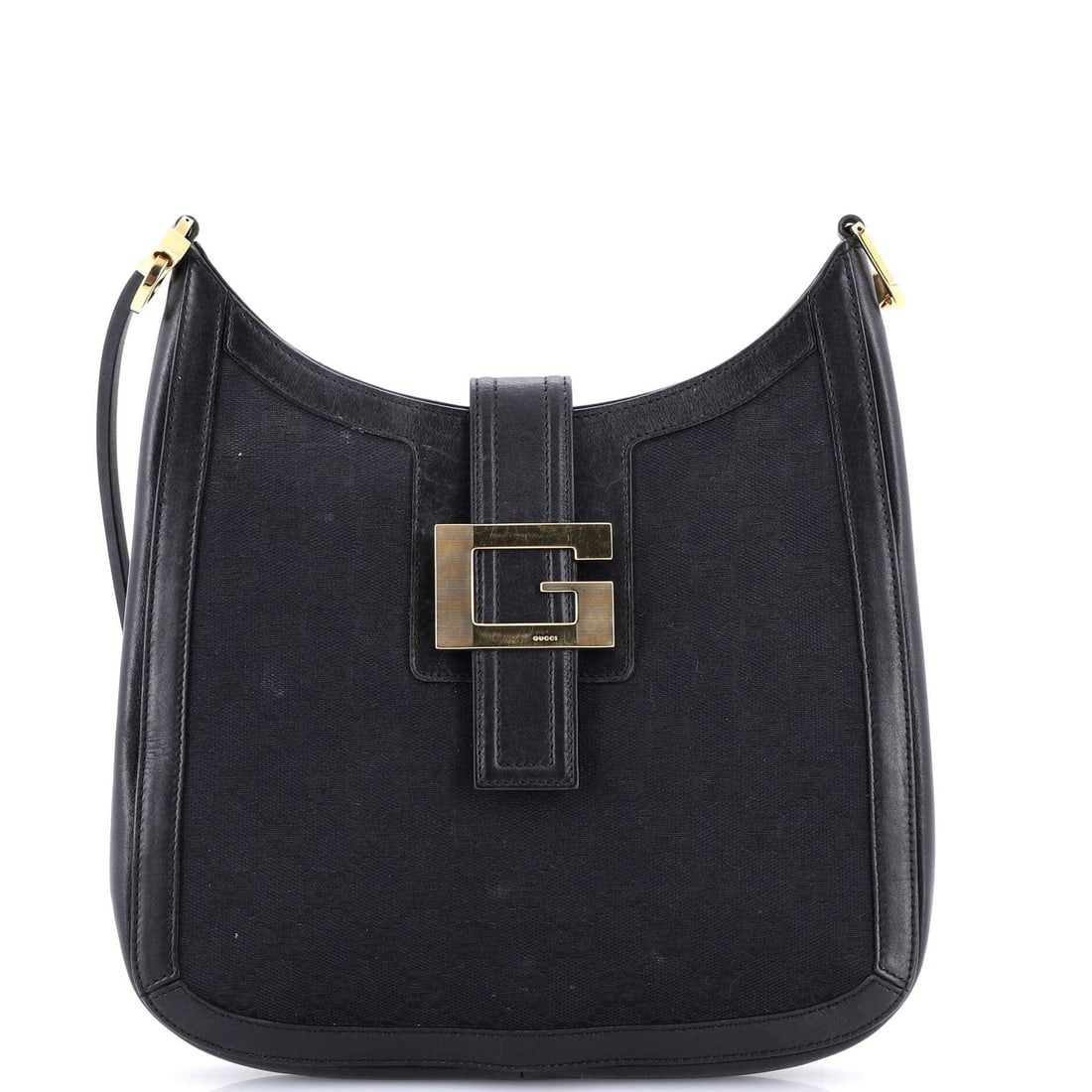 Gucci Vintage G Hobo GG Canvas & Leather (1 of 6)