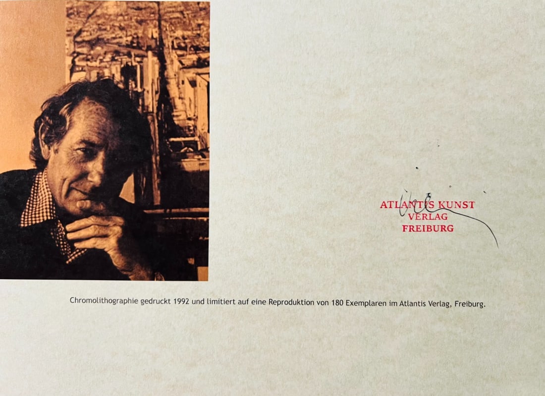 Lithograph Wayne Thiebaud - 11