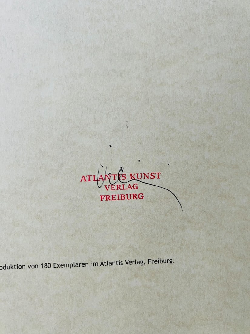 Lithograph Wayne Thiebaud - 12