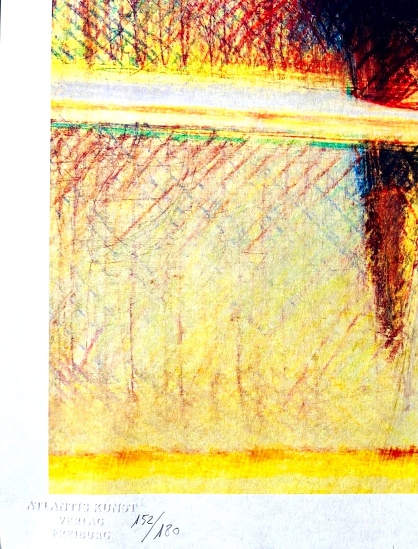 Lithograph Wayne Thiebaud - 7