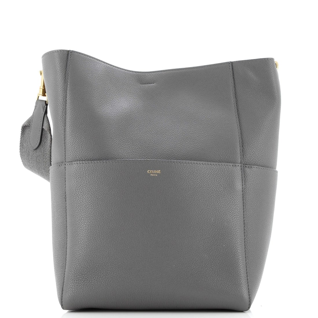 Large Celine Sangle Seau Bag Calfskin (1 of 8)
