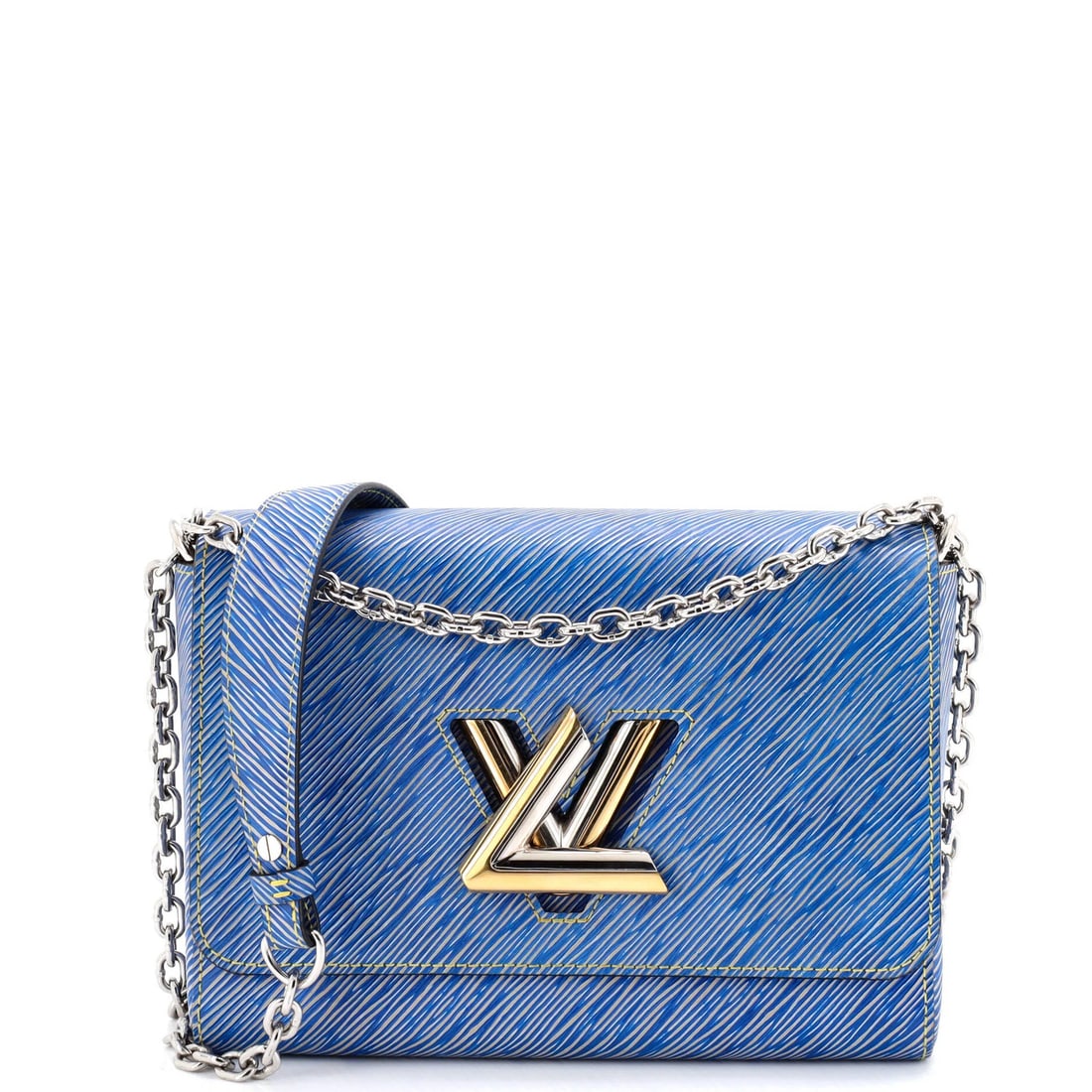 Louis Vuitton Epi Leather Twist Handbag MM (1 of 8)