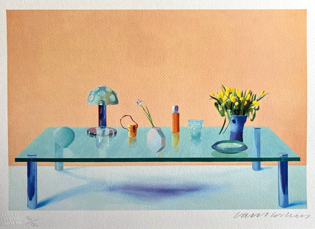 David Hockney Signed Lithograph COA (1 of 11)