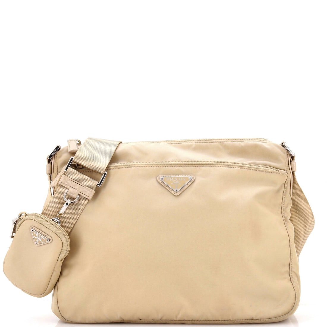 Prada Tessuto Large Re-Edition Front Pocket Messenger Bag (1 of 5)