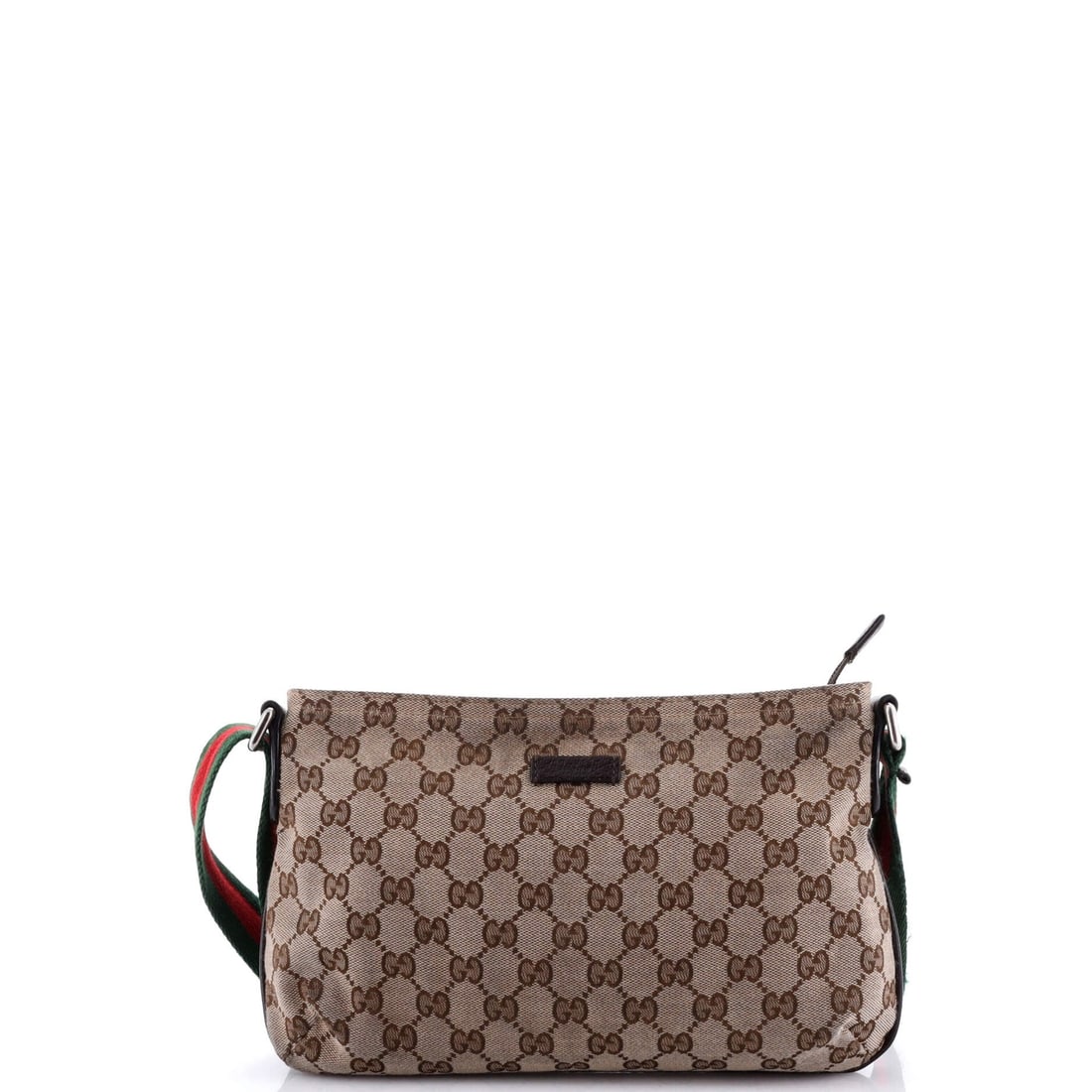 Gucci Small GG Canvas Messenger Bag with Web Strap (1 of 8)