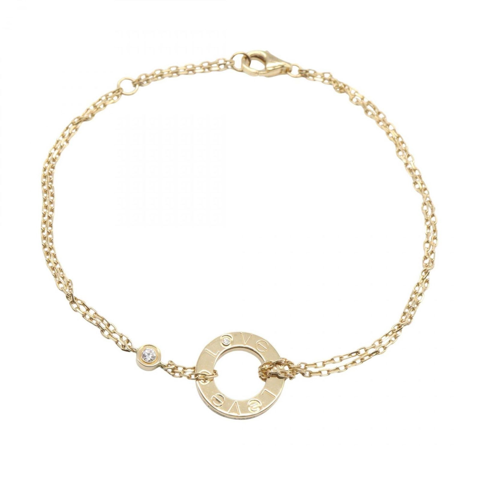 Yellow Gold (18K) Cartier Charm Bracelet (1 of 6)