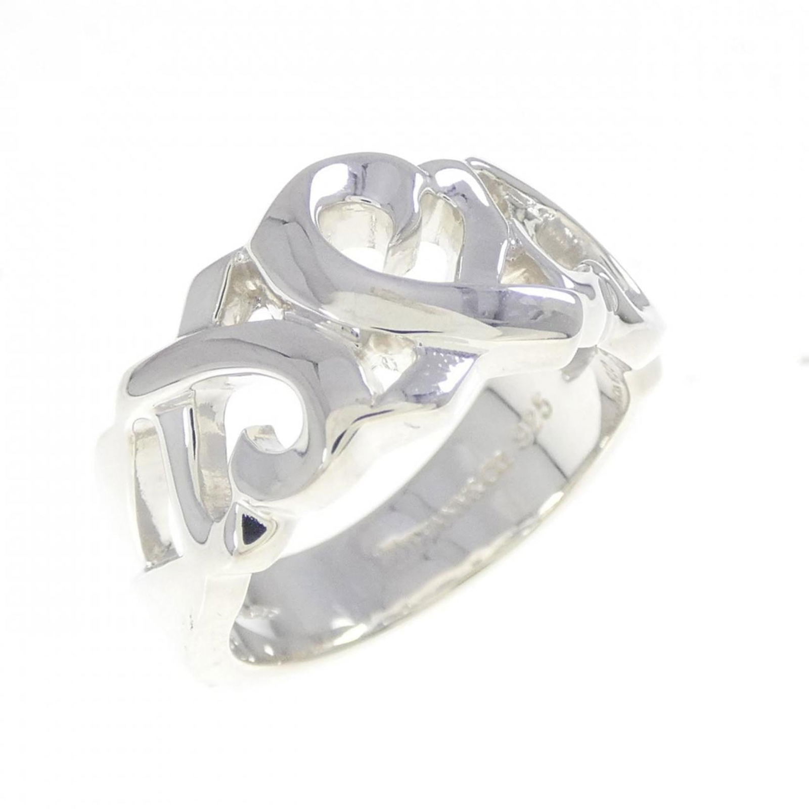 Silver 925 Tiffany Band Ring (1 of 5)