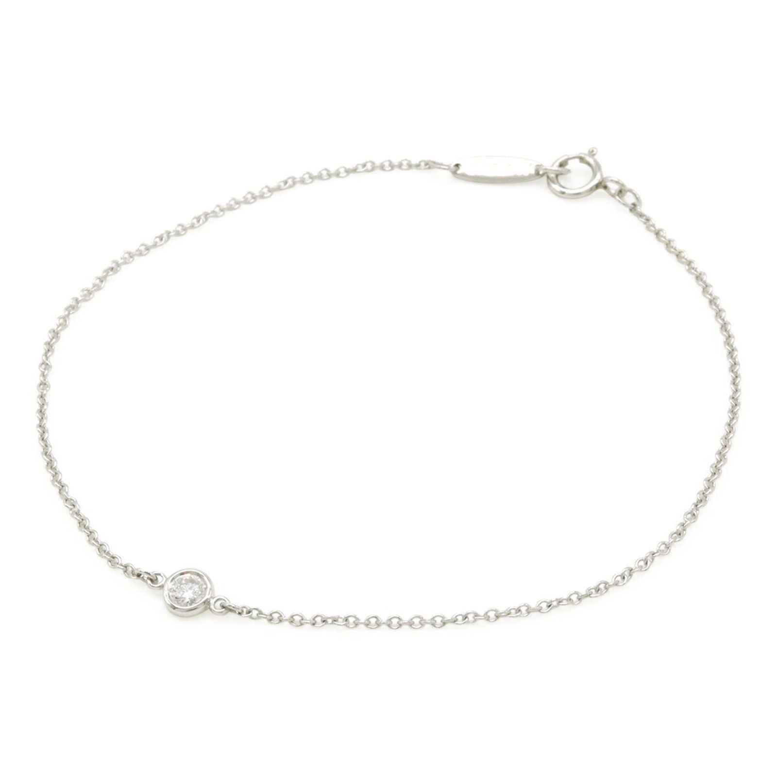Tiffany Platinum 950 Charm Bracelet: Tiffany Platinum 950 Charm Bracelet Tiffany Platinum 950 Charm Bracelet for women, measuring 17.5cm (6.88in) in length, made of silver platinum. Condition is used (like new) with hardly any traces of