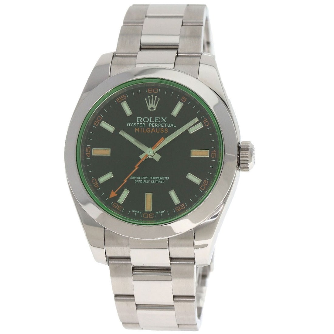 Steel ROLEX Milgauss Watches 116400GV Stainless Steel/ Stainless (1 of 20)