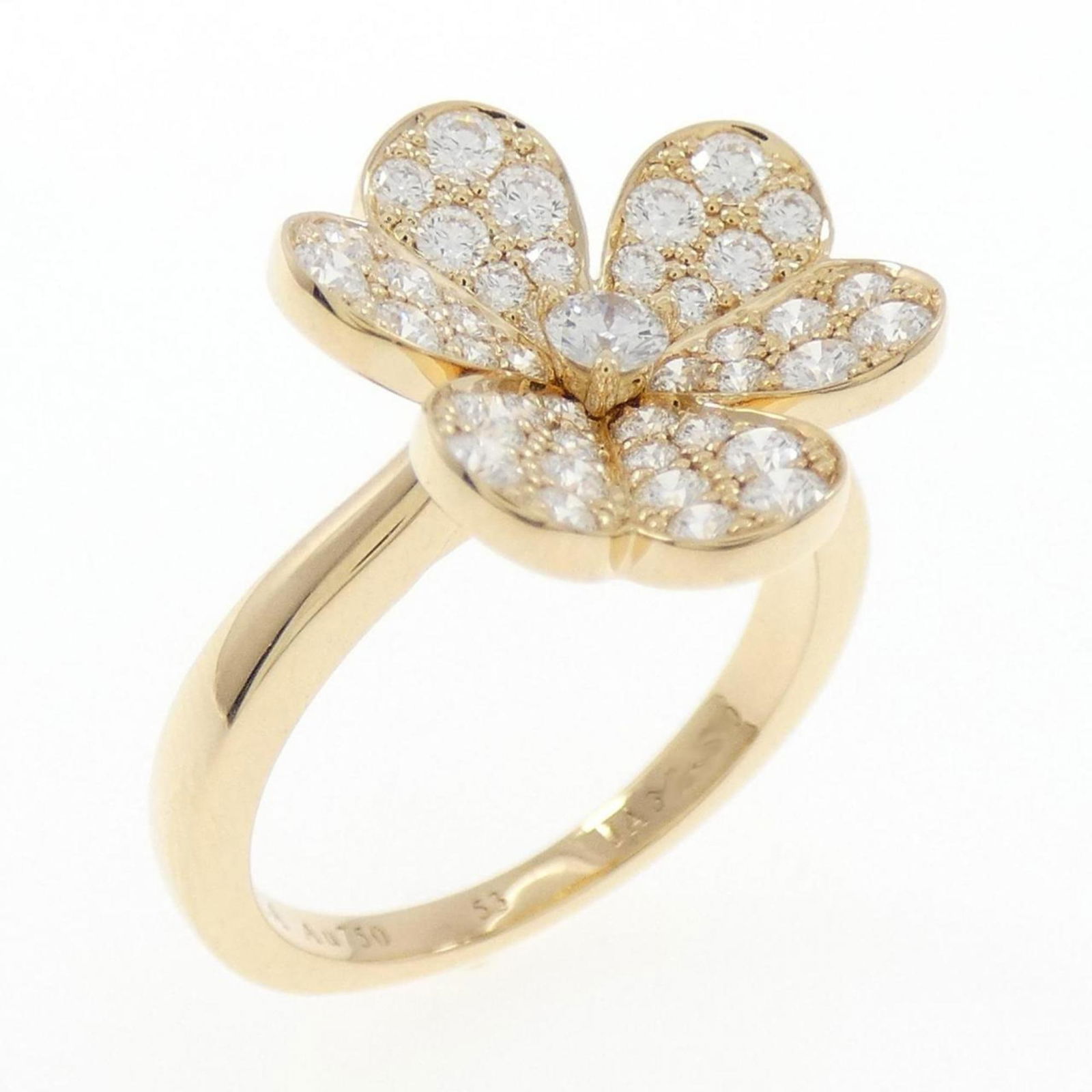 Band Ring by Van Cleef & Arpels in Yellow Gold (18K): Band Ring by Van Cleef & Arpels in Yellow Gold (18K) 18K yellow gold band ring by Van Cleef & Arpels for women, size 53 (US size 6.5), in used (like new) condition. Item Specifics: Brand: Van Cleef &