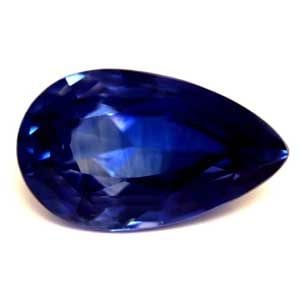 Loose Sapphire Gemstone - Pear 1.67ct Blue SI (1 of 1)