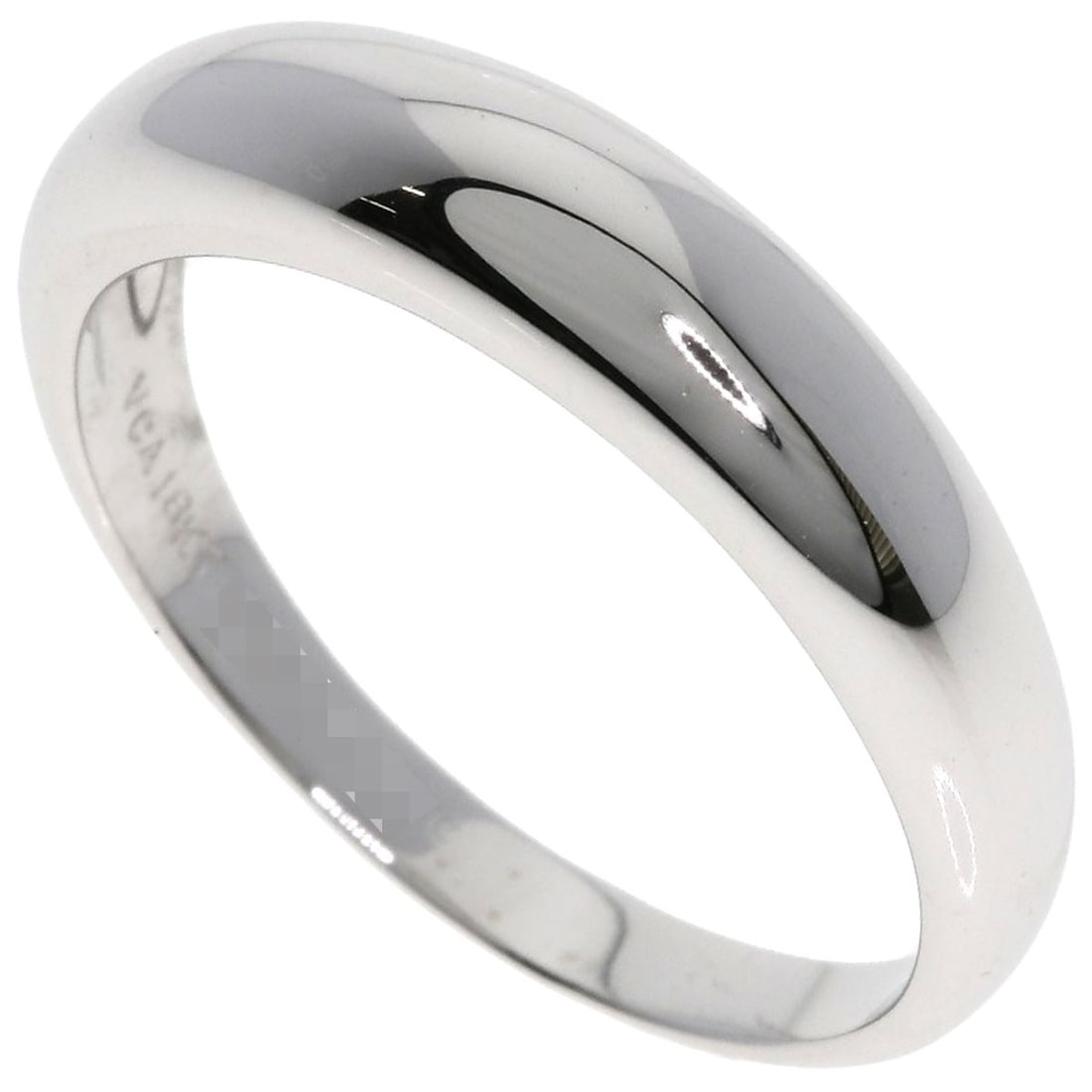 K18 White Gold Wedding Ring Van Cleef & Arpels: K18 White Gold Wedding Ring Van Cleef & Arpels Van Cleef & Arpels ring made of K18 white gold, size 9.75, with no main stone. Item Specifics: Brand: Van Cleef & Arpels Style: Ring Material: K18 White