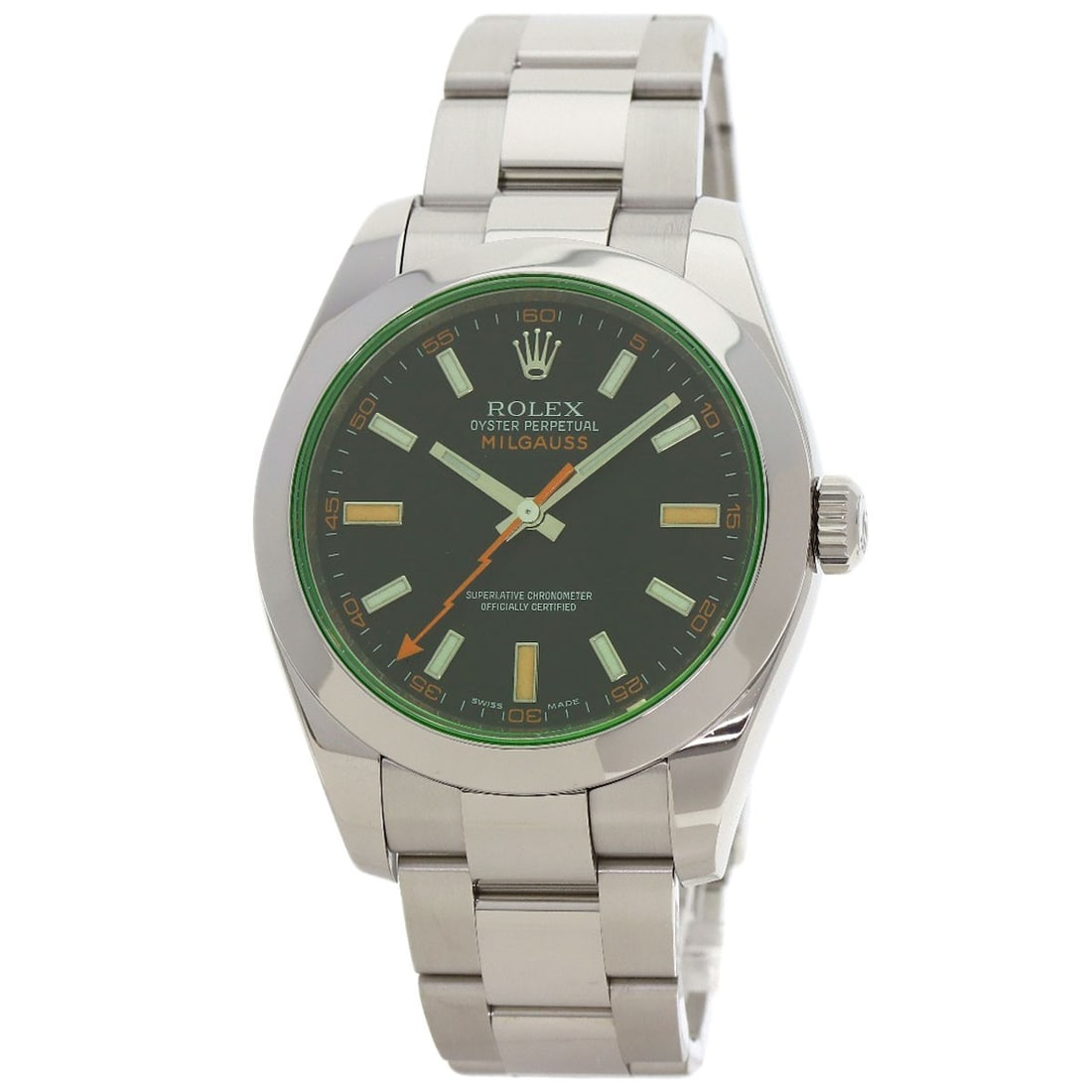 Steel ROLEX Milgauss Watches 116400GV Stainless Steel/ Stainless (1 of 20)