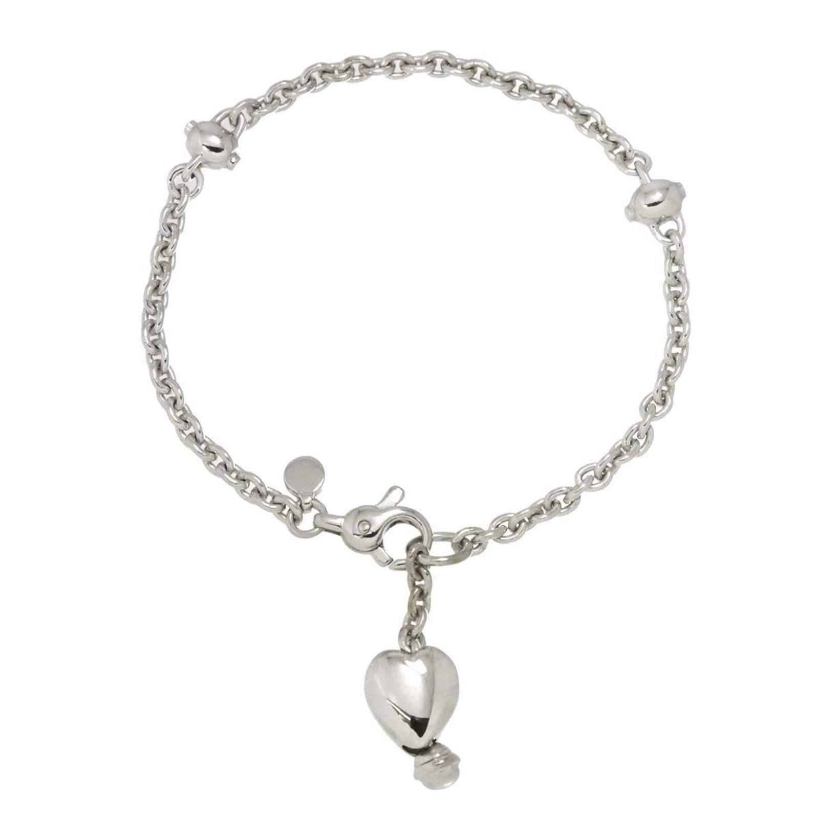 Tiffany Silver 925 Charm Bracelet: Tiffany Silver 925 Charm Bracelet Tiffany charm bracelet made of silver 925, measuring 18cm (7.08 inches) in length, in used but like new condition. Item Specifics: Brand: Tiffany Type: Charm Bracelet