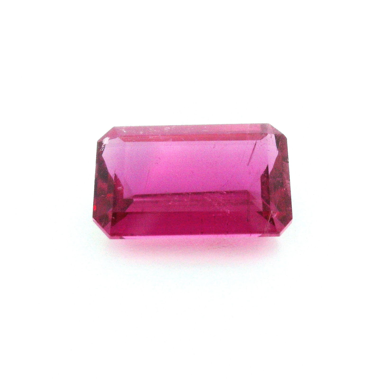 Loose Tourmaline Gemstone 4.44ct Pink SI - GSI Octagonal (1 of 1)