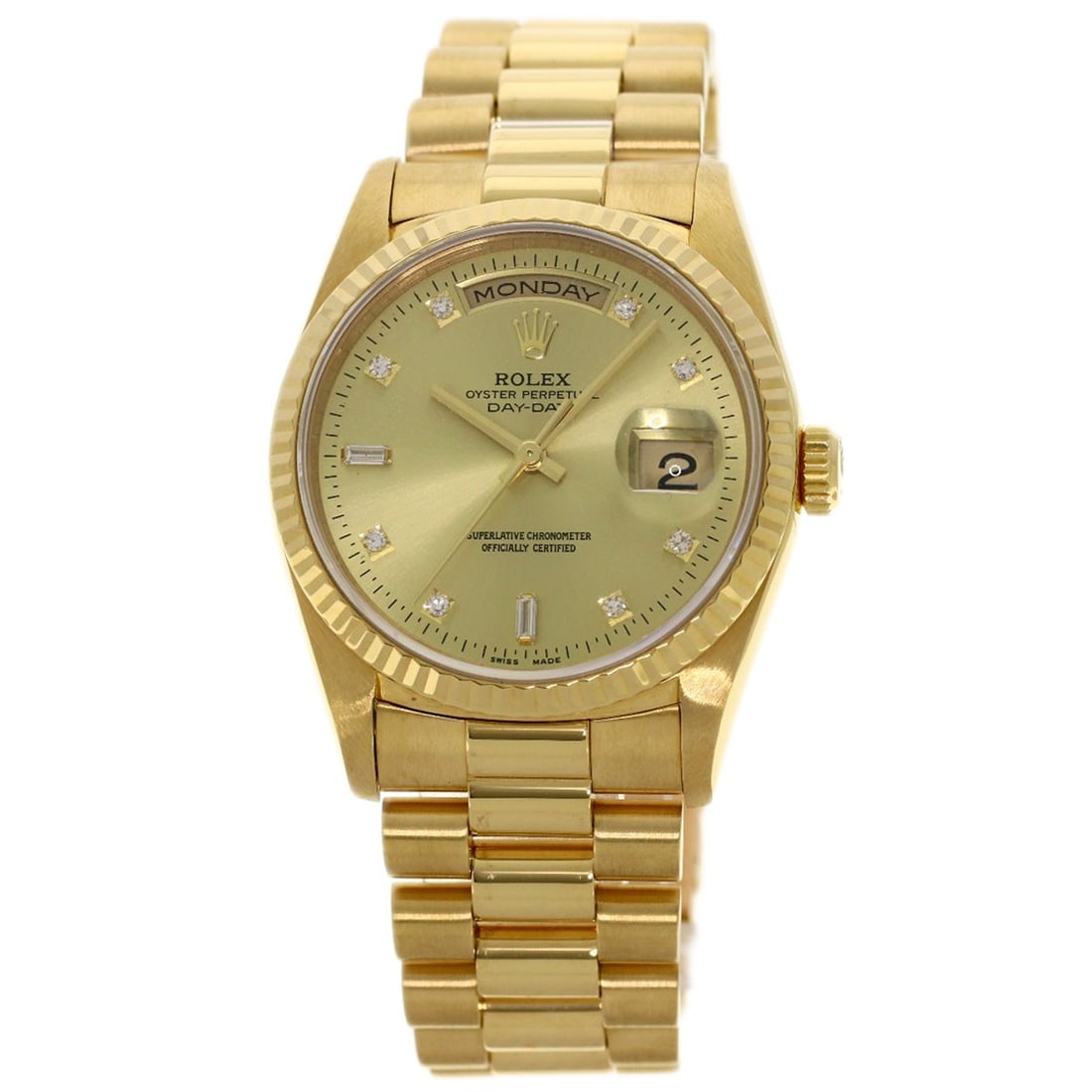Gold ROLEX Day date Watches 18238A K18 Yellow Gold/ 18K Yellow (1 of 20)