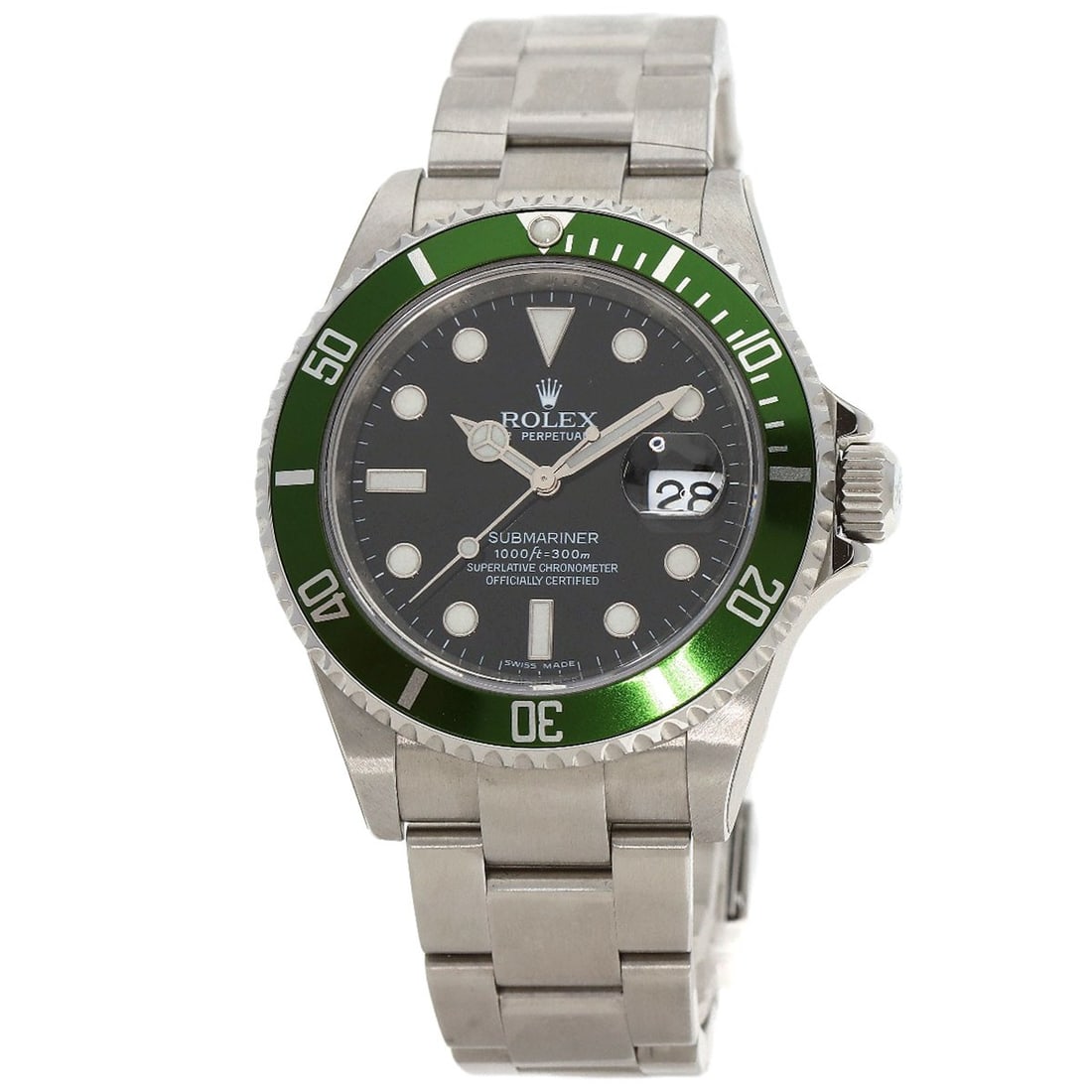 ROLEX Submariner Date 16610L Stainless with sticker Watches (1 of 12)