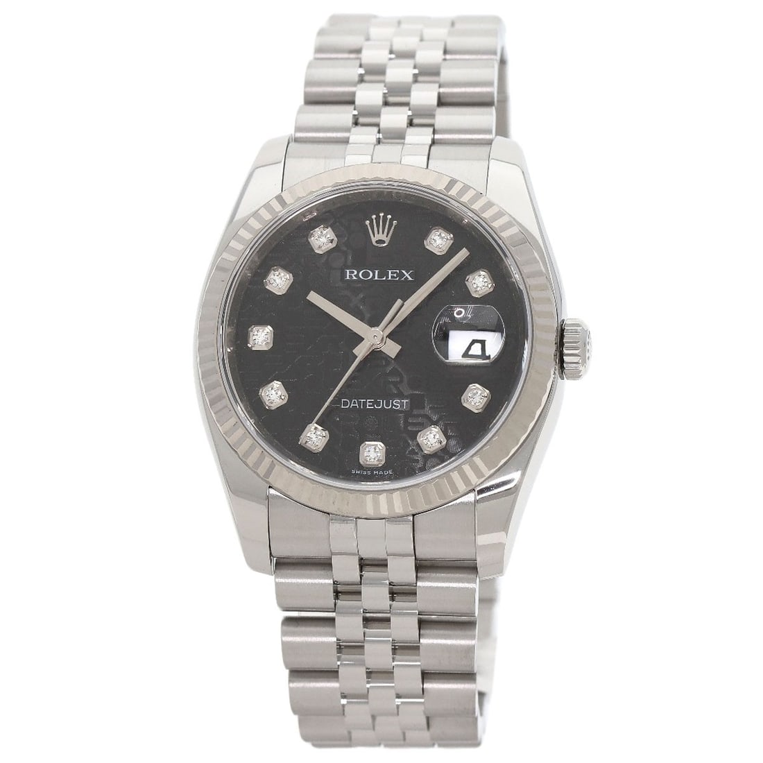 ROLEX DATEJUST 116234G Diamond Watches Stainless Steel (1 of 18)
