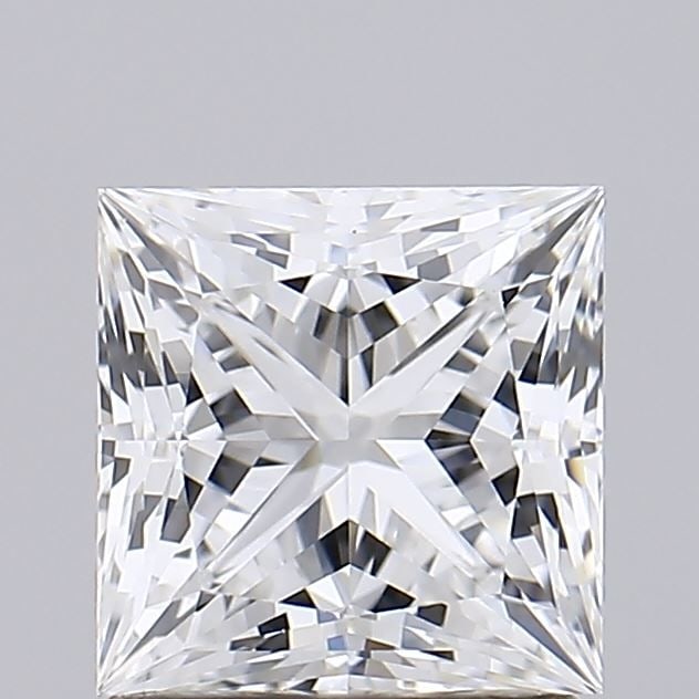 Loose Lab Diamond IGI Princess 1.54ct E VVS2: Loose Lab Diamond IGI Princess 1.54ct E VVS2 Loose lab diamond weighing 1.54 carats, cut in a princess shape with an E color grade and VVS2 clarity, certified by IGI. Item Specifics: Source: This Is A