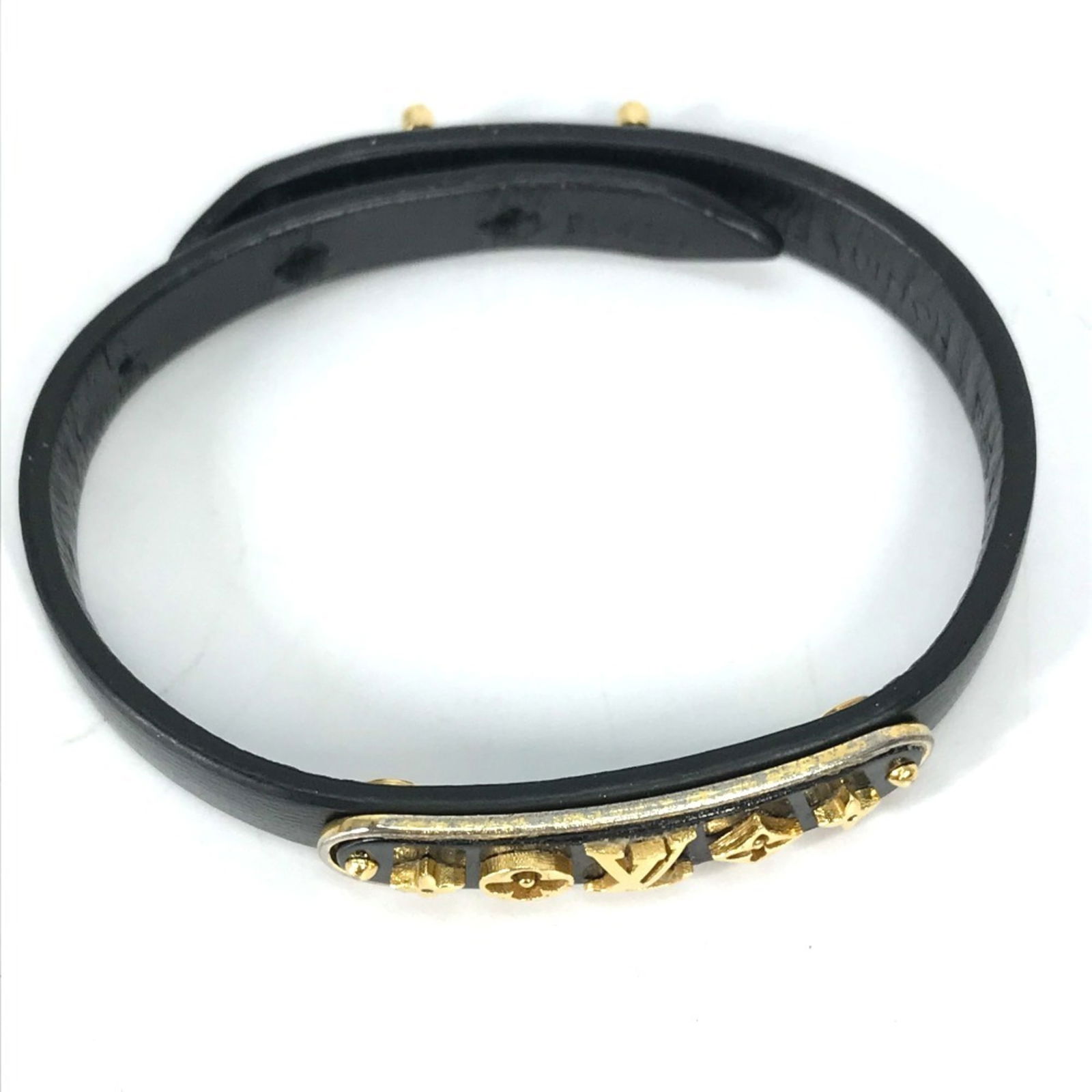 Louis Vuitton Monogram Leather Bangle - 2