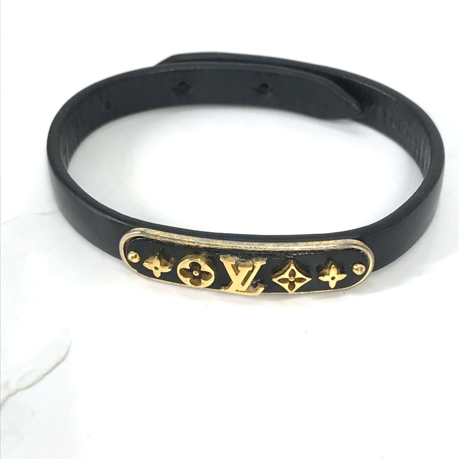 Louis Vuitton Monogram Leather Bangle - 3