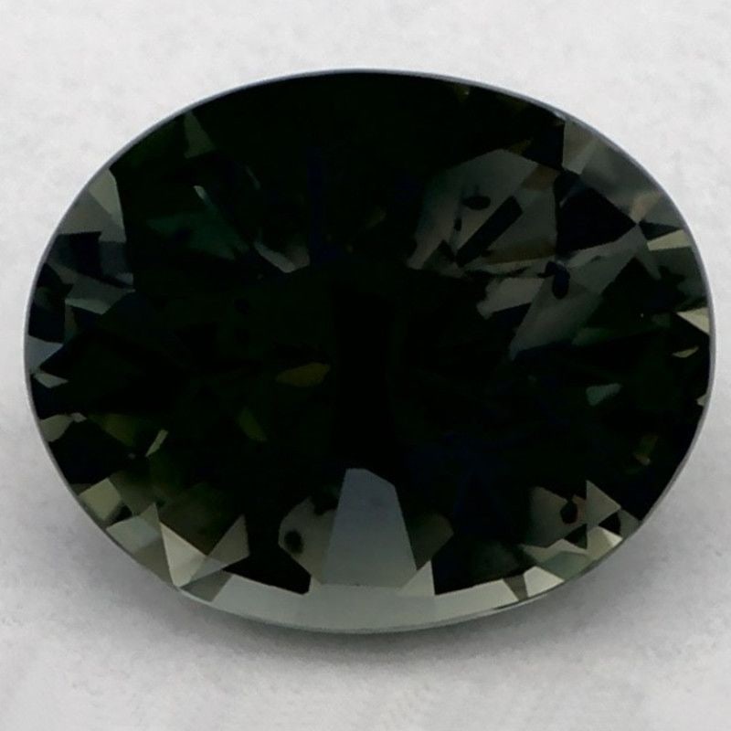 Loose Sapphire Gemstone Oval 1.12ct Green SI: Loose Sapphire Gemstone Oval 1.12ct Green SI Loose oval sapphire gemstone, 1.12ct, in green color with SI clarity and heated treatment. No certification available. Item Specifics: Type: Sapphire