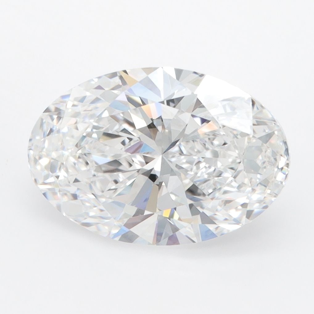 Loose Oval 3.0ct D VVS1 Lab Diamond: Loose Oval 3.0ct D VVS1 Lab Diamond This Loose Oval Lab Diamond weighs 3.0ct, features a D color and VVS1 clarity with excellent polish and symmetry, measuring 11.88L x 8.05W x 5.0H, and is certified