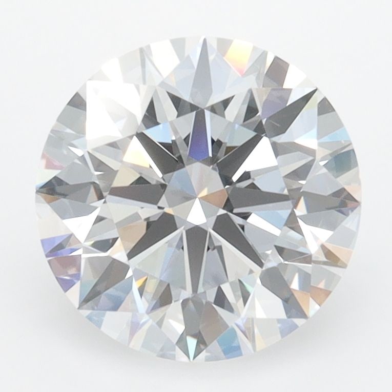 Loose Lab Diamond 2.56ct D VVS1 - Ideal Round: Loose Lab Diamond 2.56ct D VVS1 - Ideal Round Loose lab-grown diamond weighing 2.56ct, ideal round cut, color D, clarity VVS1, with excellent polish and symmetry, certified by IGI. Item Specifics:
