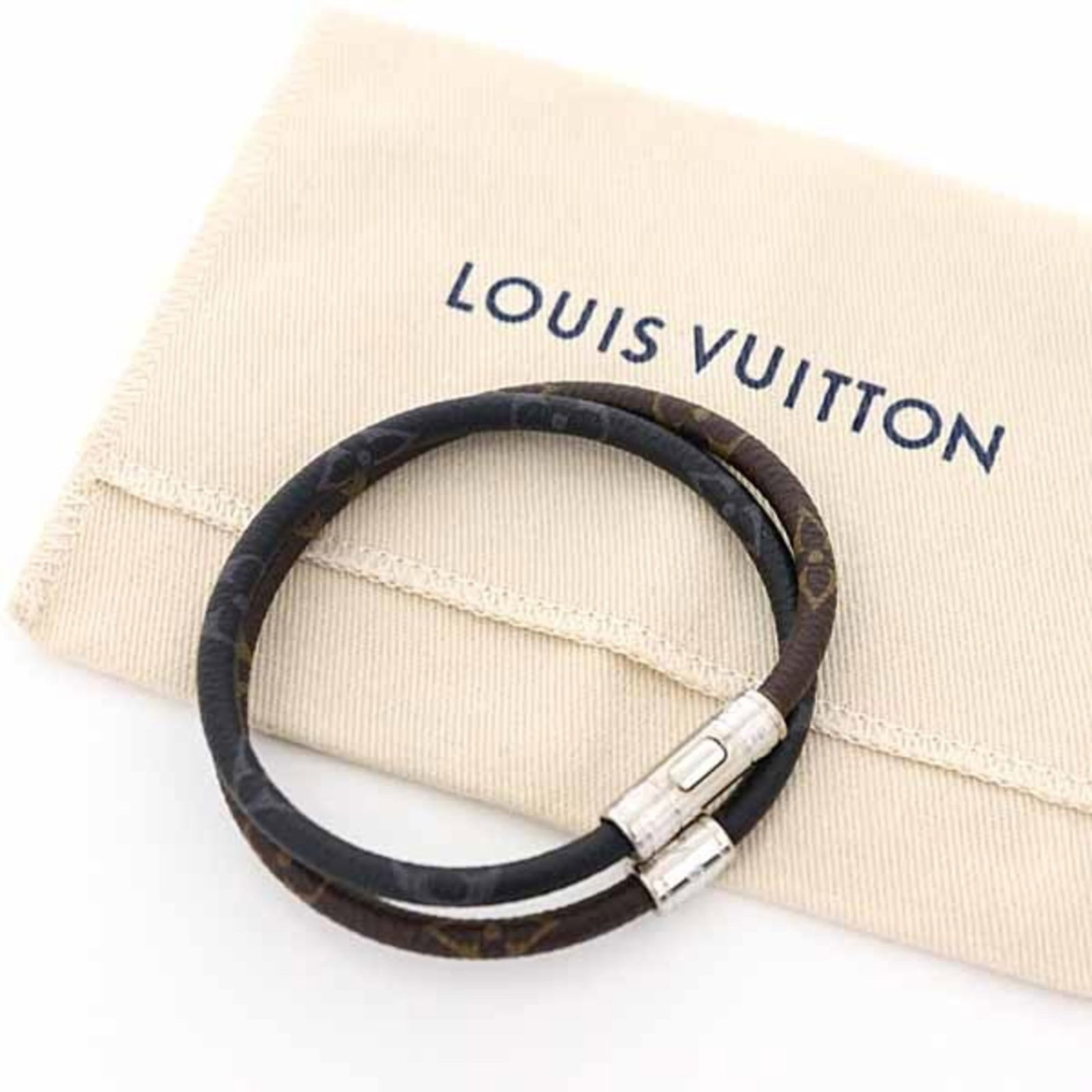 Louis Vuitton Monogram Eclipse Charm Bracelet - 2