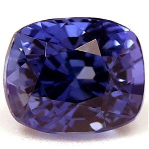 Loose Sapphire Gemstone 1.24ct Blue SI - Cushion: Loose Sapphire Gemstone 1.24ct Blue SI - Cushion Loose Sapphire Gemstone weighing 1.24ct, with vivid blue coloration and SI clarity, faceted cut and no treatment. Measurements are 6.1mm x 4.99mm. Item