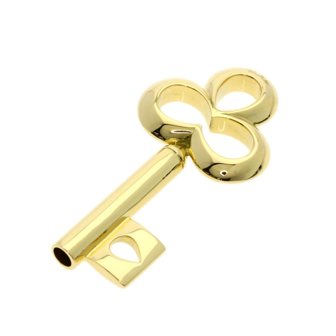 K18 Yellow Gold Pomellato Key Pendant (1 of 10)