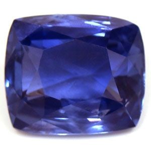 Loose Sapphire Gemstone Cushion 1.59ct Blue SI: Loose Sapphire Gemstone Cushion 1.59ct Blue SI Loose lab-grown diamond weighing 2.5 carats with an Asscher cut, F color, and VS1 clarity. Certified by IGI, featuring excellent polish and symmetry. 