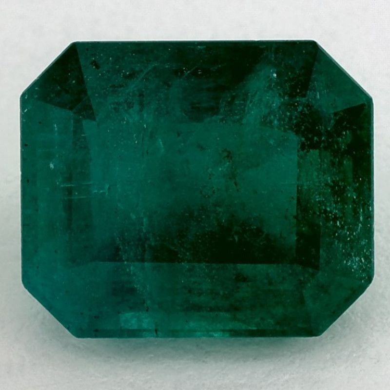 Loose Emerald Gemstone 4.42ct Green Octagonal (1 of 1)