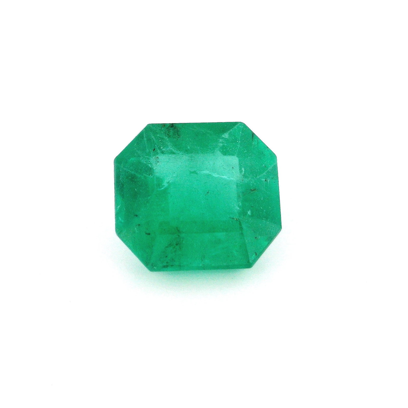 Loose Emerald Gemstone 4.56ct Green MI - GSI Octagonal (1 of 1)
