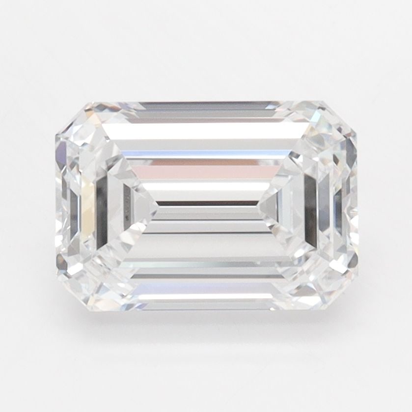Loose Lab Diamond IGI Emerald 1.95ct D IF: Loose Lab Diamond IGI Emerald 1.95ct D IF Loose Lab-Grown Diamond IGI certified, weighing 1.95ct, color D and IF clarity, measuring 8.5mm x 5.9mm x 3.87mm. Item Specifics: Source: This Is A Real