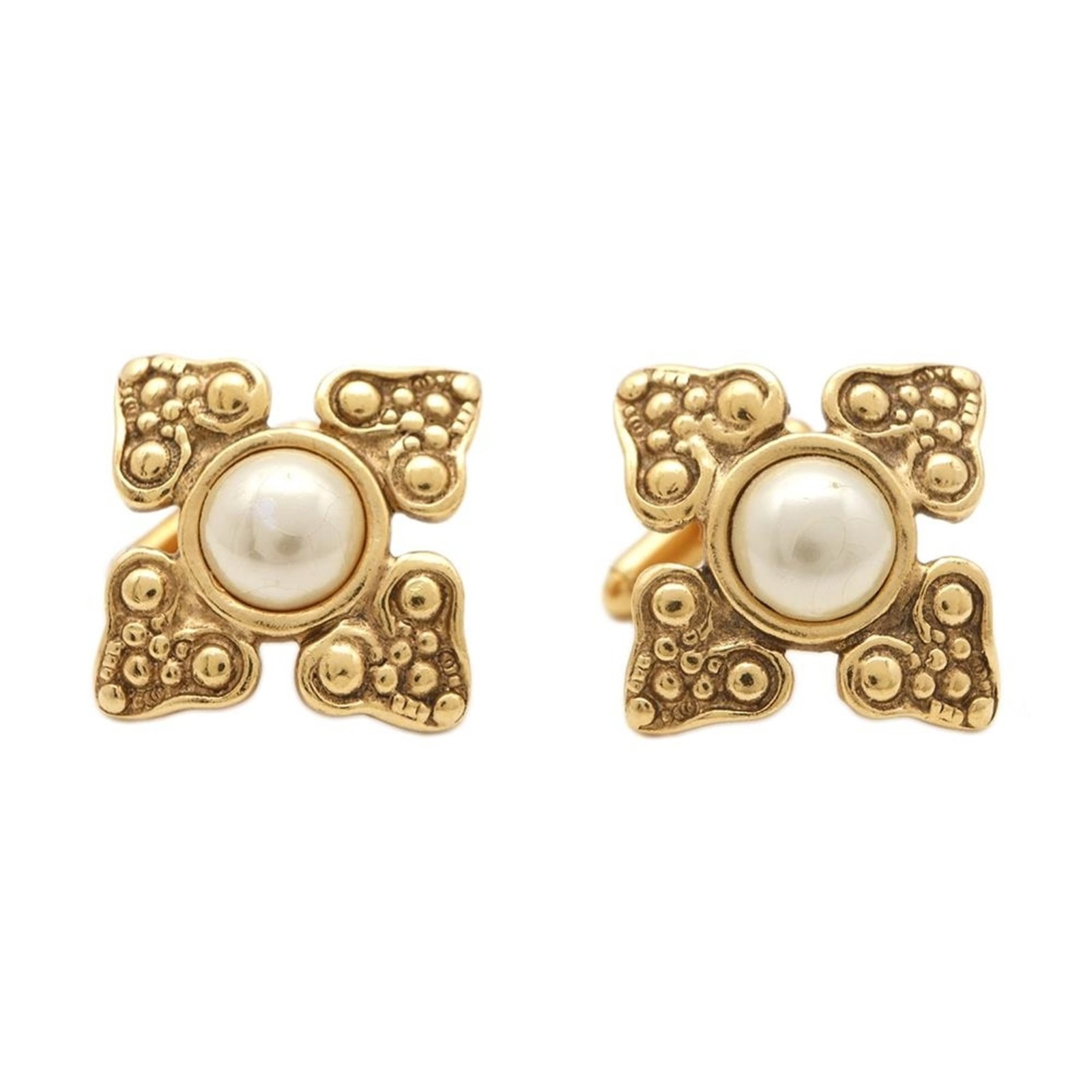 Chanel Metal Cufflinks (1 of 7)