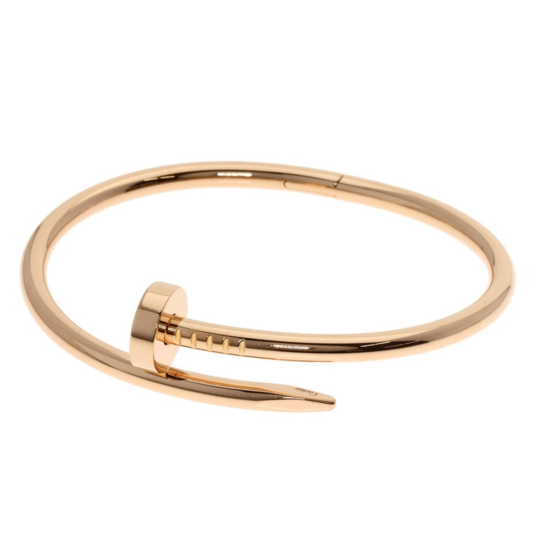 CARTIER Just Uncle #16 Bracelet K18 Pink Gold (1 of 7)