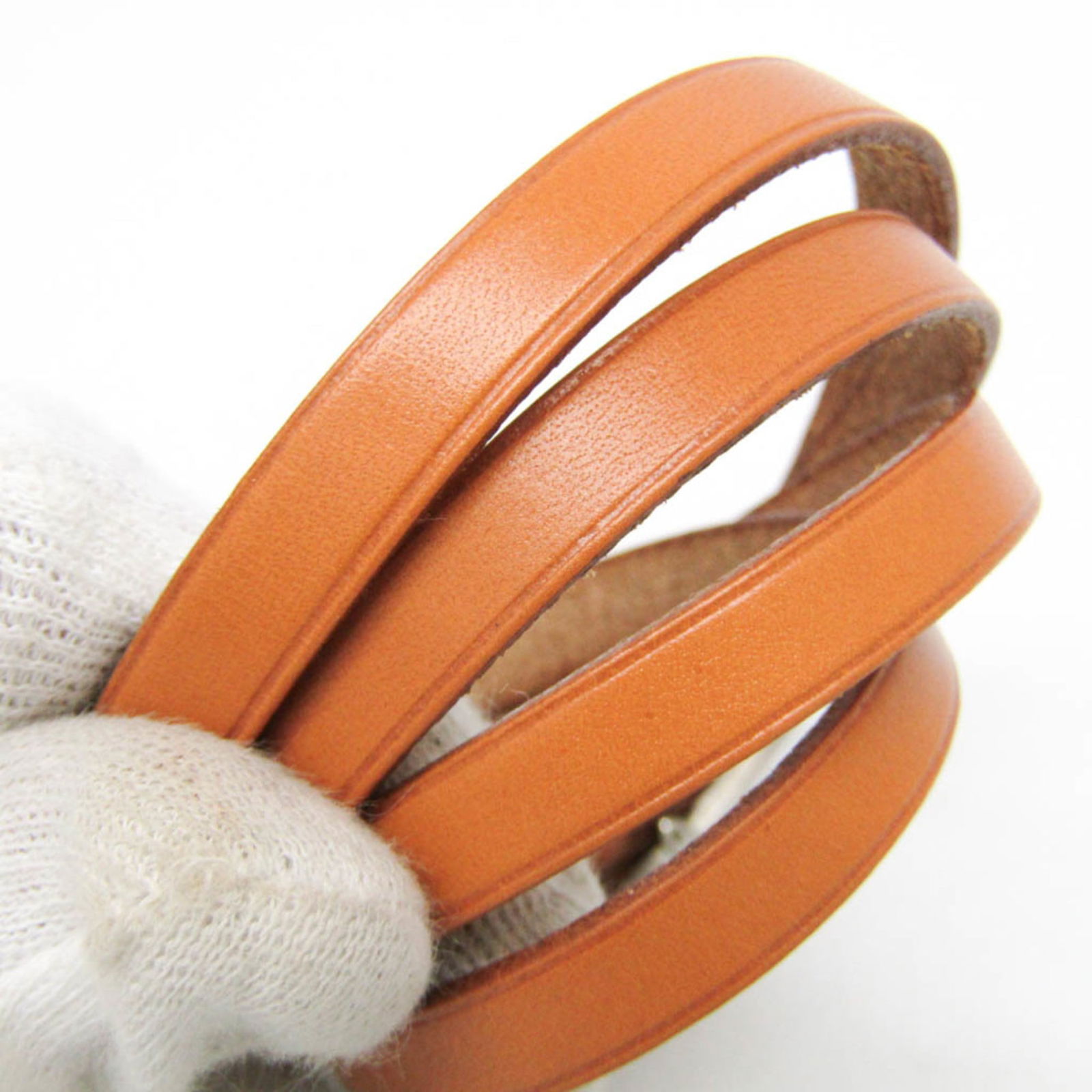 Leather Hermes Bangle - 4