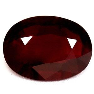 Loose Ruby Gemstone 1.07ct Oval Red SI: Loose Ruby Gemstone 1.07ct Oval Red SI The Loose Ruby Gemstone is a 1.07 ct oval-shaped ruby, red in color with SI clarity, and is heat-treated. It has measurements of 8.11L x 6.01W and no certificati